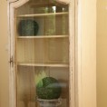 French Louis XV Walnut Display Armoire